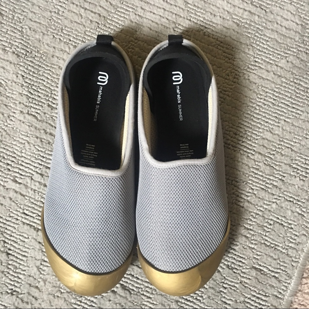 Mahabis summer shoes w/ LE gold outsoles